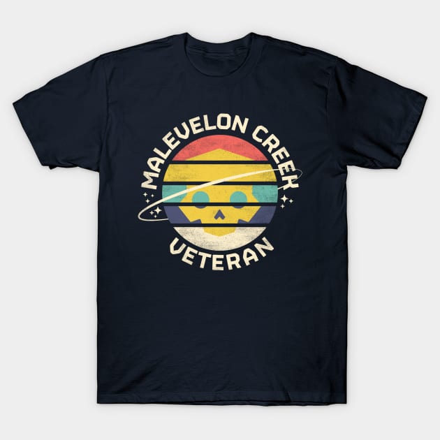 Malevelon Creek Veteran Vintage Helldivers 2 T-Shirt by technofaze